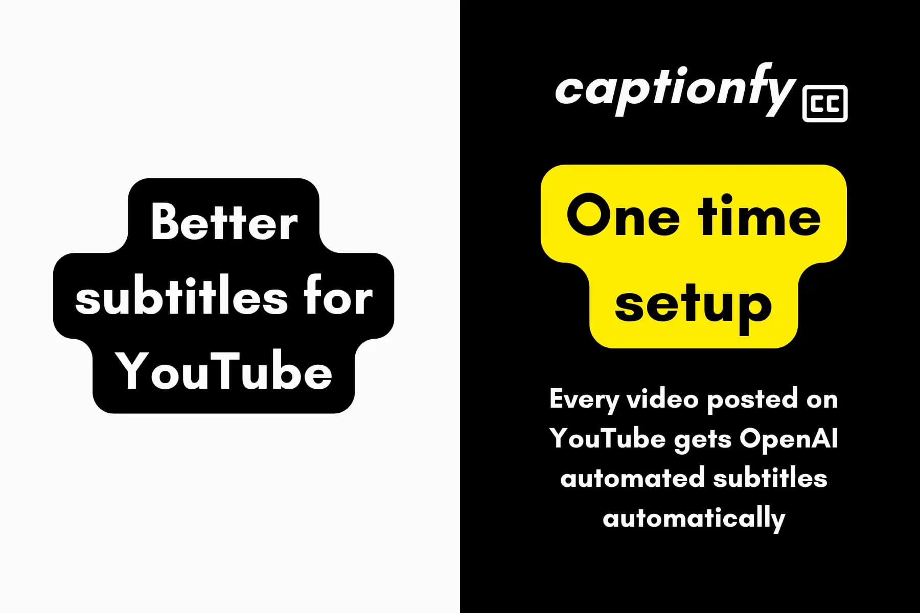 Captionfy Channel Tutorial